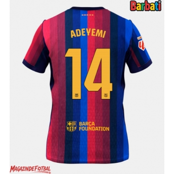 Barcelona Karim Adeyemi #14 Tricou Fotbal Replică 2026-27 Barbati Acasa